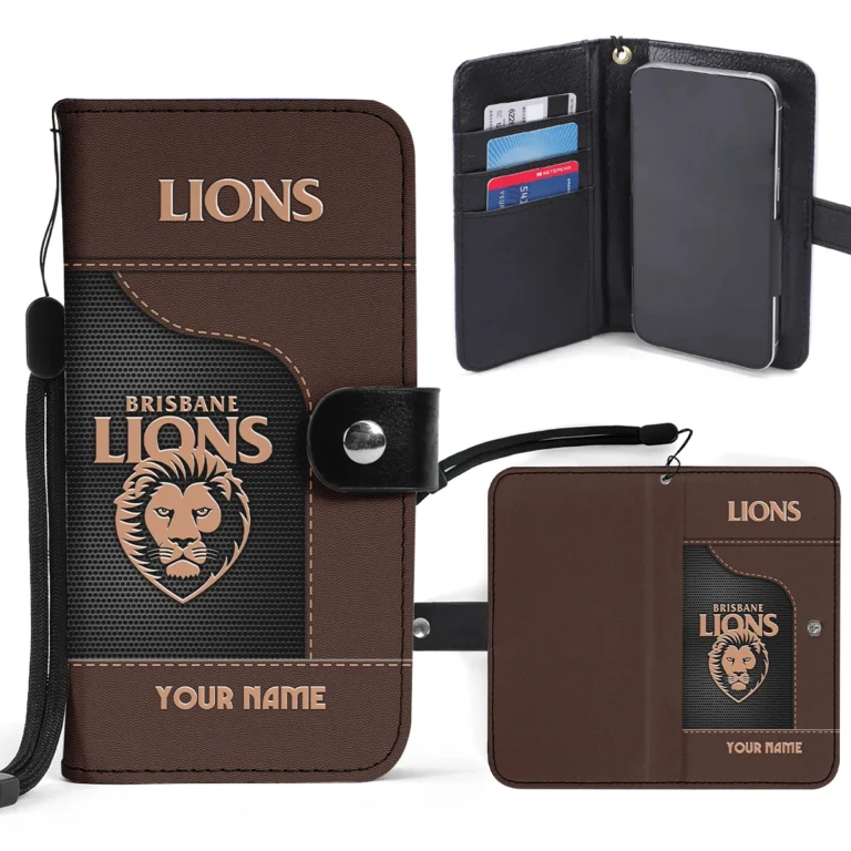 AFL Brisbane Lions Wallet Case – HOAFL280725WL01BL
