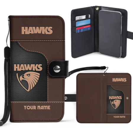 AFL Hawthorn Hawks Wallet Case – HOAFL280725WL01HAW