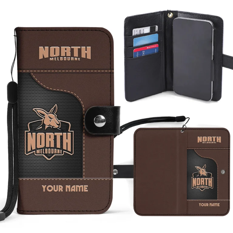 AFL North Melbourne Kangaroos Wallet Case – HOAFL280725WL01NMFC