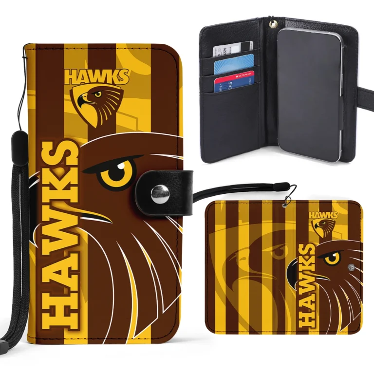 AFL Hawthorn Hawks Wallet Case – HOAFL290725WL01HAW