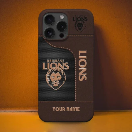AFL Brisbane Lionss Phone Case – Dustproof, Scratch & Shock Resistant – HOAFL220725PC01BL