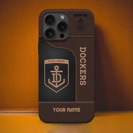 AFL Fremantle Dockerss Phone Case – Dustproof, Scratch & Shock Resistant – HOAFL220725PC01FRE