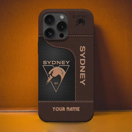 AFL Sydney Swanss Phone Case – Dustproof, Scratch & Shock Resistant – HOAFL220725PC01SYD
