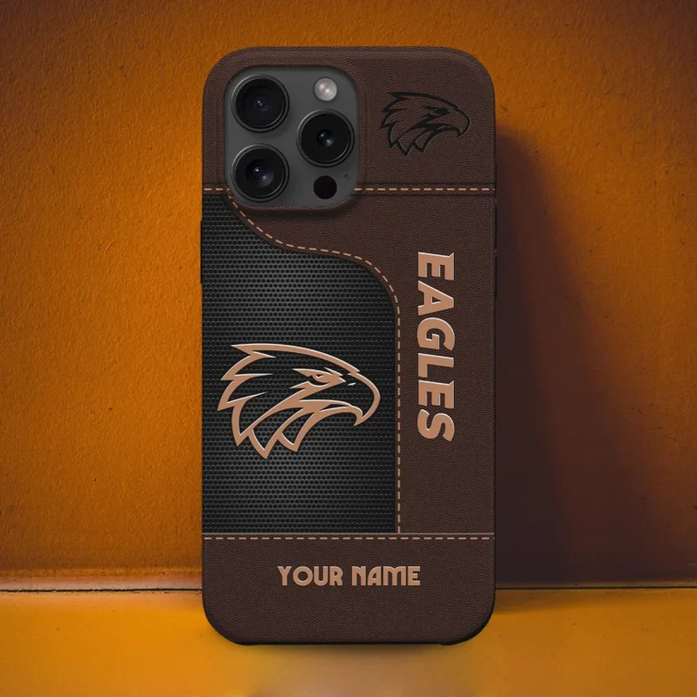 AFL West Coast Eagles Phone Case – Dustproof, Scratch & Shock Resistant – HOAFL220725PC01WCE