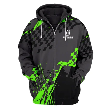 Husqvarna Motorcycles Exclusive Logo Zipper Hoodie HOMO190725A01HUS-ZHD