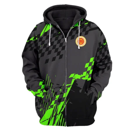 Royal Enfield Motorcycles Exclusive Logo Zipper Hoodie HOMO190725A01ROY-ZHD