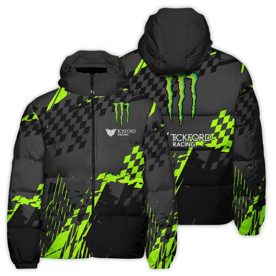 Monster Castrol Racing Exclusive Logo Down & Puffer Jackets HOSPC040725A01TF-DJ