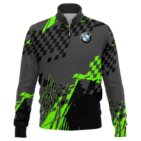 BMW Motorrad Motorcycles Exclusive Logo Quarter-Zip Sweatshirt HOMO190725A01BMW-QTZ