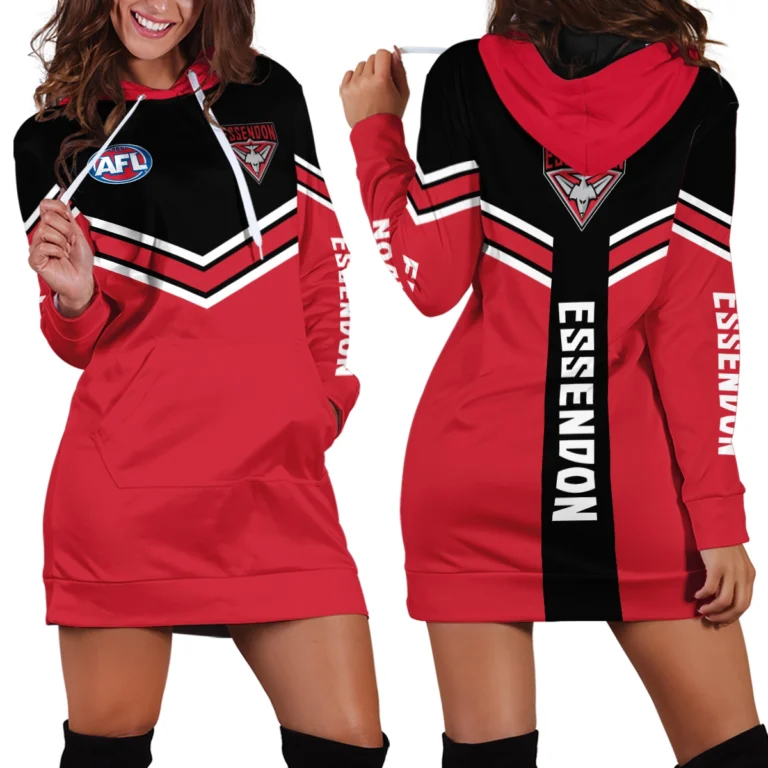 AFL Essendon Bombers Hoodie Dress Gift For Fans – HOAFL260725HDR01ESS