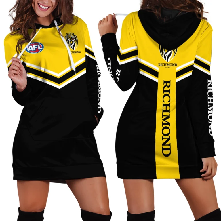 AFL Richmond Tigers Hoodie Dress Gift For Fans – HOAFL260725HDR01RICH