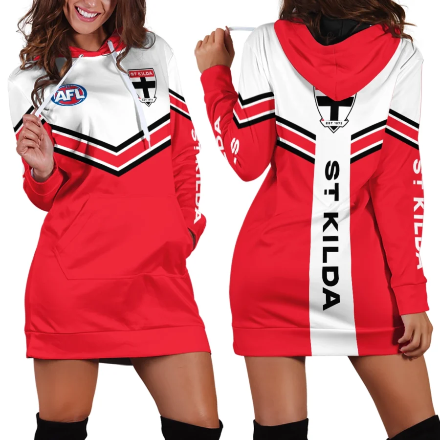 AFL St Kilda Saints Hoodie Dress Gift For Fans – HOAFL260725HDR01STK
