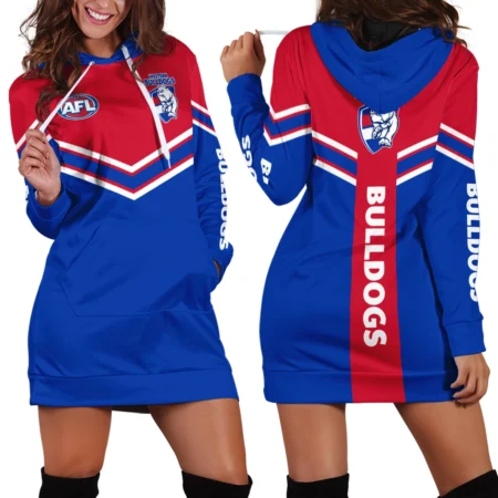 AFL Western Bulldogs Hoodie Dress Gift For Fans – HOAFL260725HDR01WB