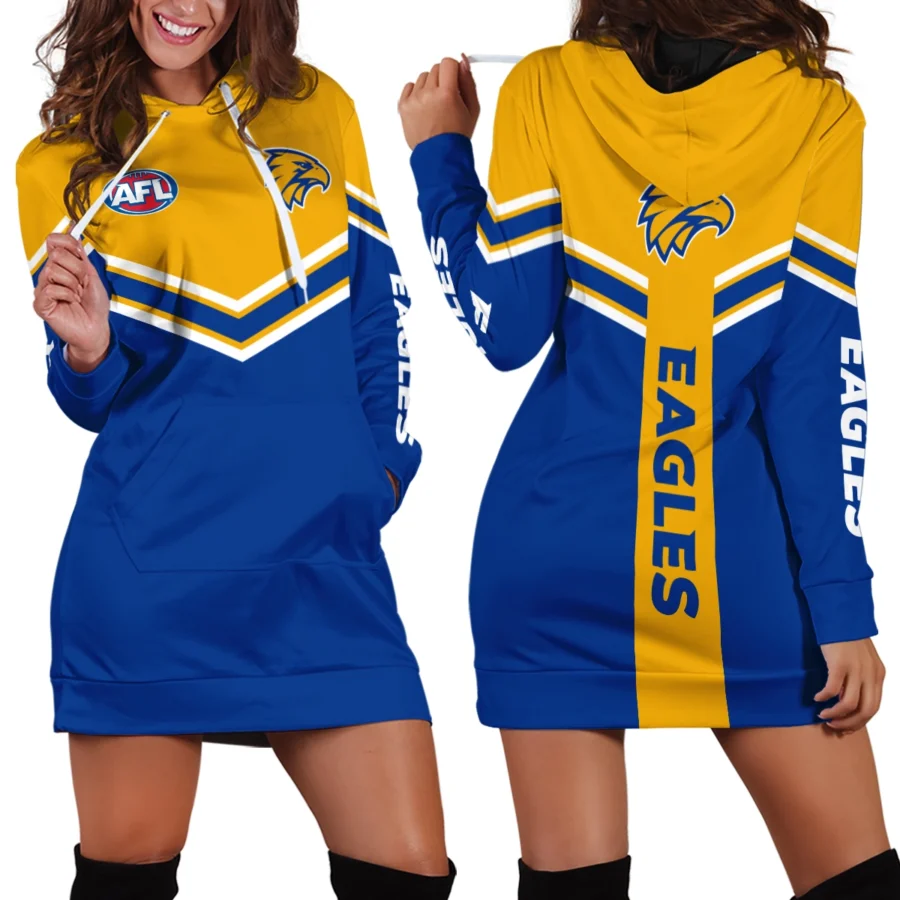 AFL West Coast Eagles Hoodie Dress Gift For Fans – HOAFL260725HDR01WCE