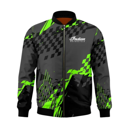 Indian Motorcycle Motorcycles Exclusive Logo Bomber Jacket HOMO190725A01IND-BB
