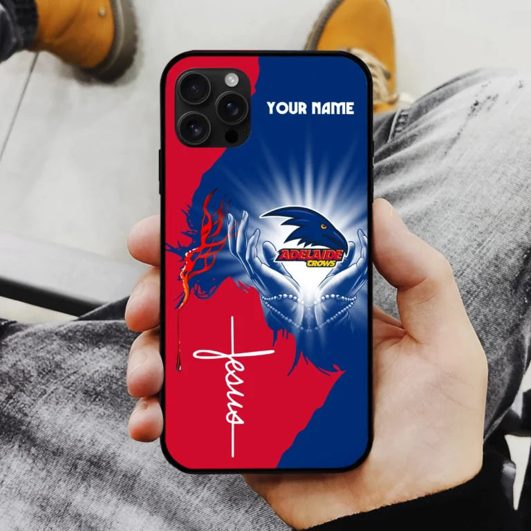AFL Adelaide Crows Phone Case – Dustproof, Scratch & Shock Resistant – HOAFL250825PC01ADEL