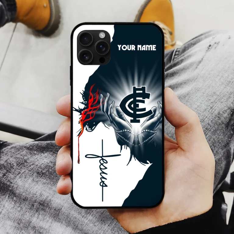 AFL Carlton Blues Phone Case – Dustproof, Scratch & Shock Resistant – HOAFL250825PC01CARL