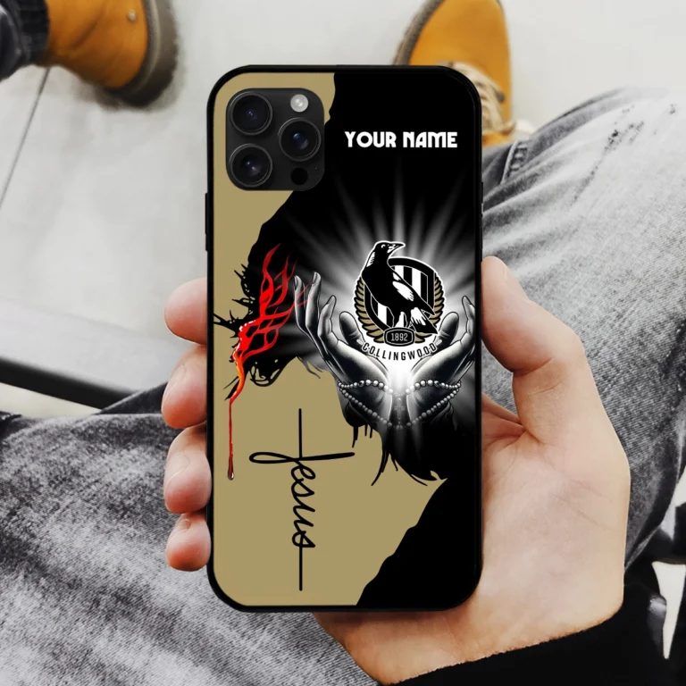 AFL Collingwood Magpies Phone Case – Dustproof, Scratch & Shock Resistant – HOAFL250825PC01COLL