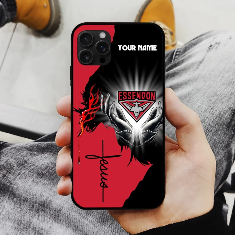 AFL Essendon Bombers Phone Case – Dustproof, Scratch & Shock Resistant – HOAFL250825PC01ESS