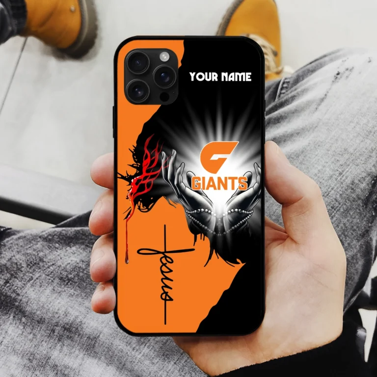 AFL GWS Giants Phone Case – Dustproof, Scratch & Shock Resistant – HOAFL250825PC01GWS