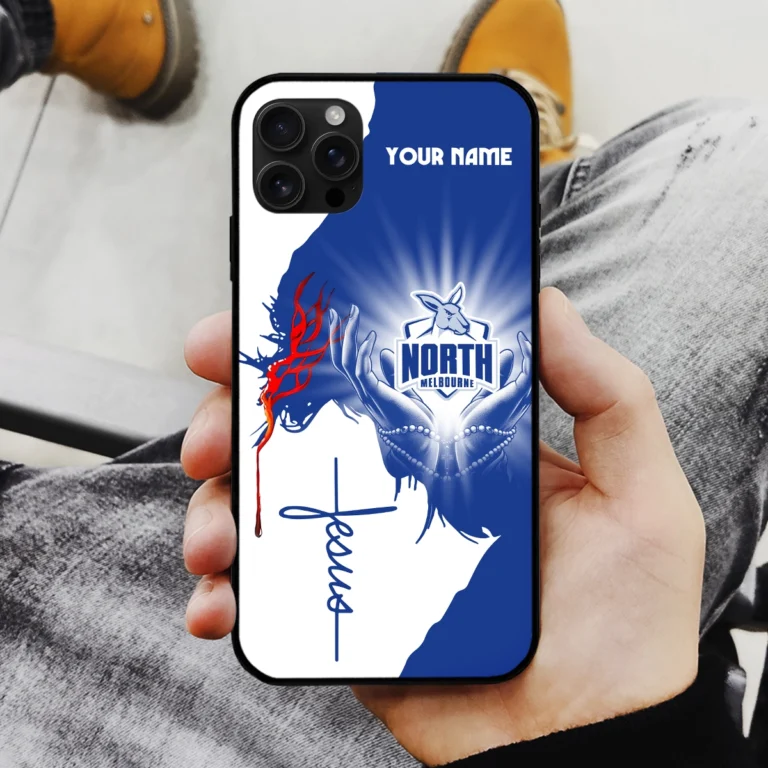 AFL North Melbourne Kangaroos Phone Case – Dustproof, Scratch & Shock Resistant – HOAFL250825PC01NMFC