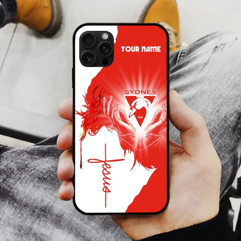 AFL Sydney Swans Phone Case – Dustproof, Scratch & Shock Resistant – HOAFL250825PC01SYD