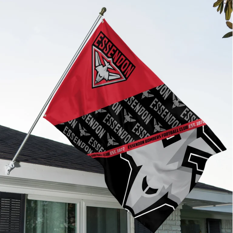 AFL Essendon Bombers House Flags Gift For Fans – HOAFL040825FG01ESS