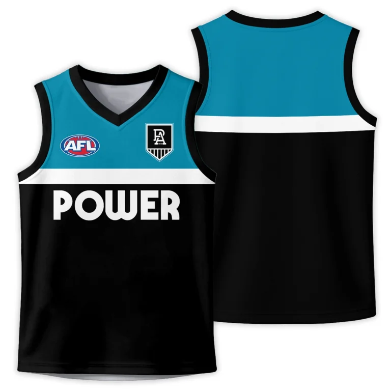 AFL Port Adelaide Power Sports Jersey Gift For Fans – HOAFL010825JS01PORT