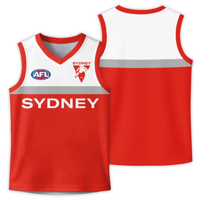 AFL Sydney Swans Sports Jersey Gift For Fans – HOAFL010825JS01SYD