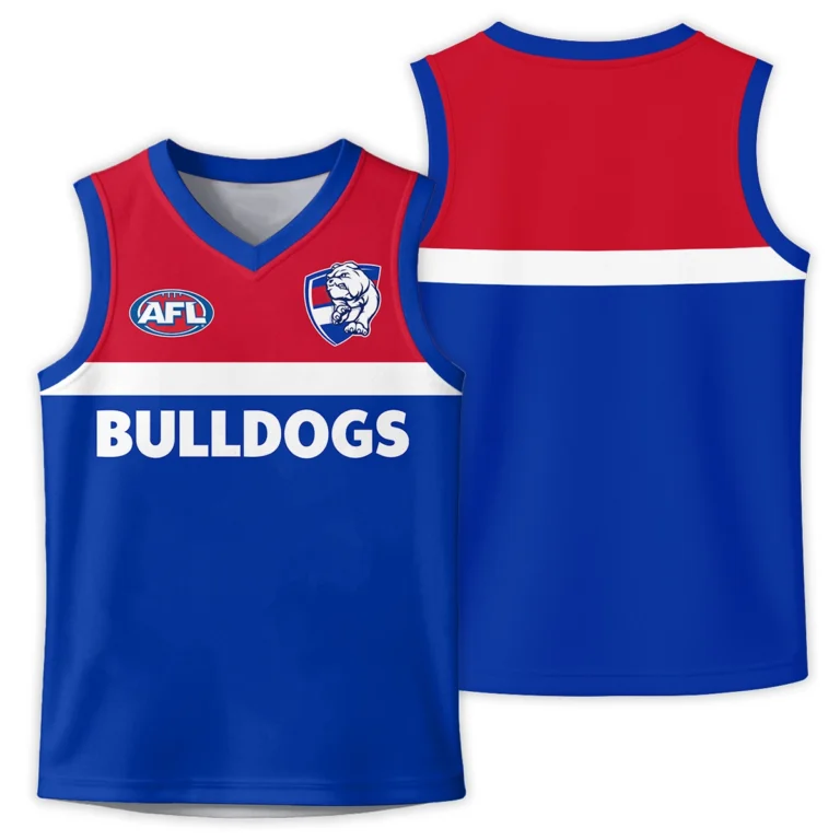 AFL Western Bulldogs Sports Jersey Gift For Fans – HOAFL010825JS01WB