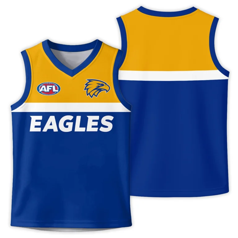 AFL West Coast Eagles Sports Jersey Gift For Fans – HOAFL010825JS01WCE