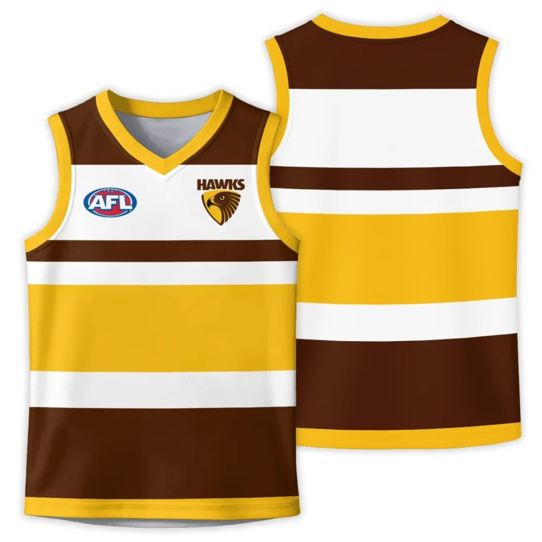 AFL Hawthorn Hawks Sports Jersey Gift For Fans – HOAFL020825JS01HAW