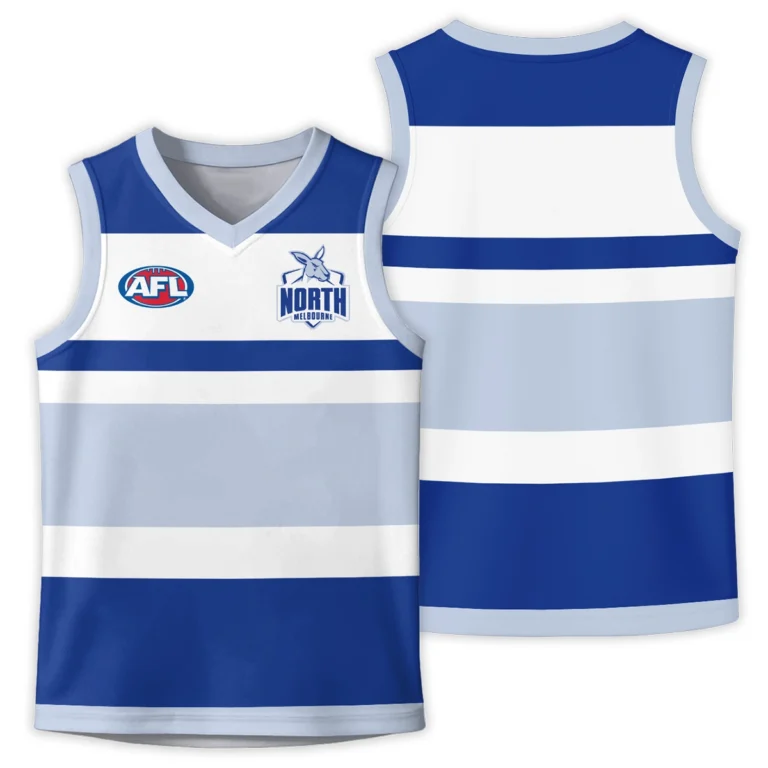 AFL North Melbourne Kangaroos Sports Jersey Gift For Fans – HOAFL020825JS01NMFC