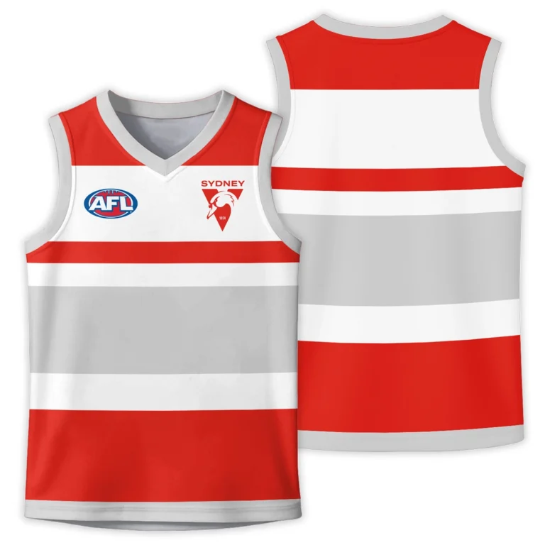 AFL Sydney Swans Sports Jersey Gift For Fans – HOAFL020825JS01SYD