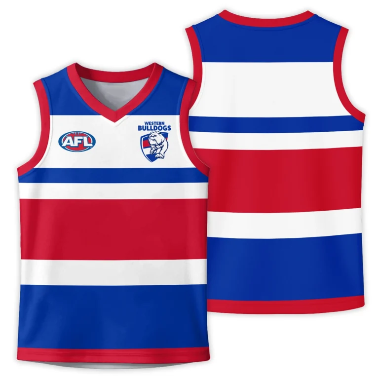 AFL Western Bulldogs Sports Jersey Gift For Fans – HOAFL020825JS01WB