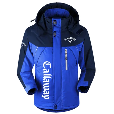 Callaway Exclusive Logo Outdoor Charging Suit Plush Waterproof Windproof Jacket Detachable Hood HOGF280825PCS01CLW