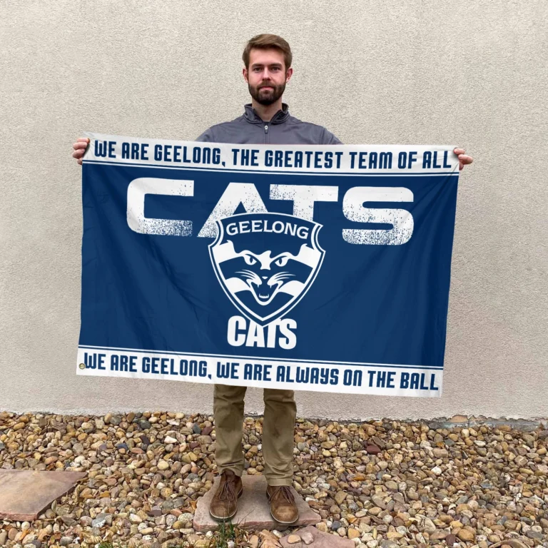 AFL Geelong Cats House Flags Gift For Fans – HOAFL120925FL03GEEL