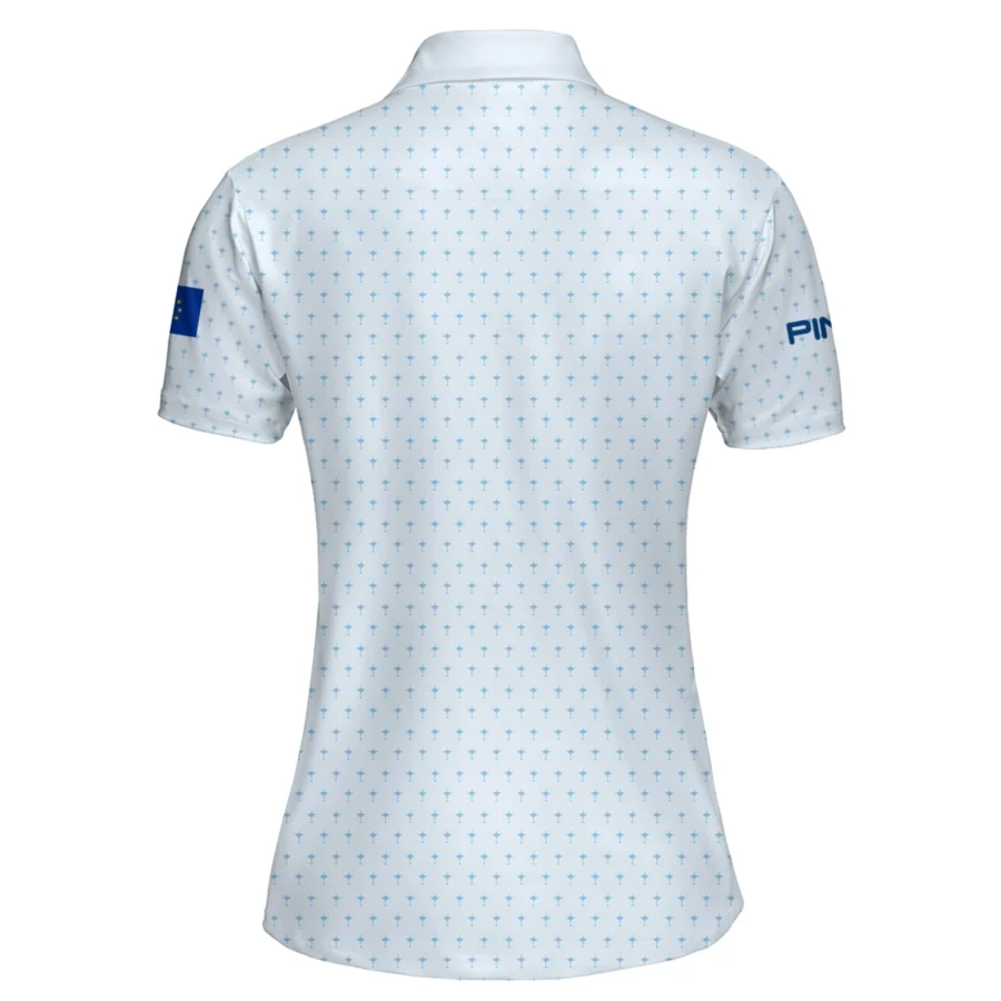 Special Release Europe Ryder Cup Ping Exclusive Logo Women Polo Shirt HORD100925A01PIPLW - Image 2