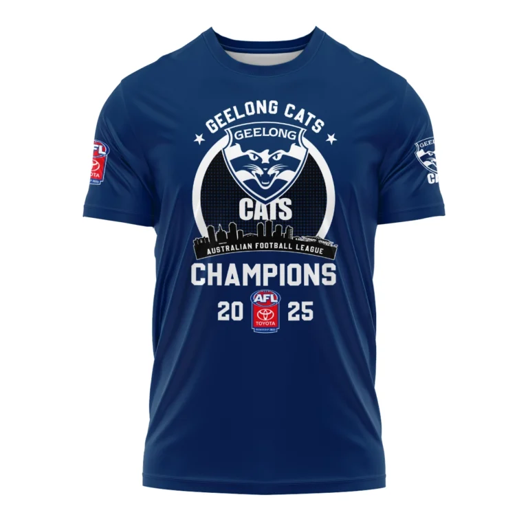 AFL Geelong Cats Premier T-shirt HOAFL230925CP01GEELTS