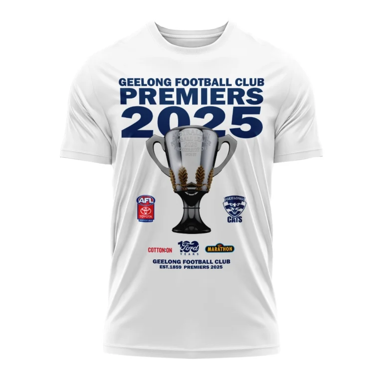 AFL Geelong Cats Premier T-shirt HOAFL270925CP02GEEL