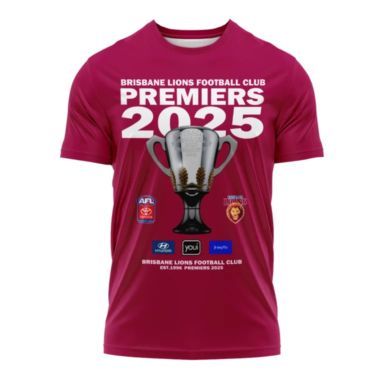 AFL Brisbane Lions Premier T-shirt HOAFL270925CP01BL