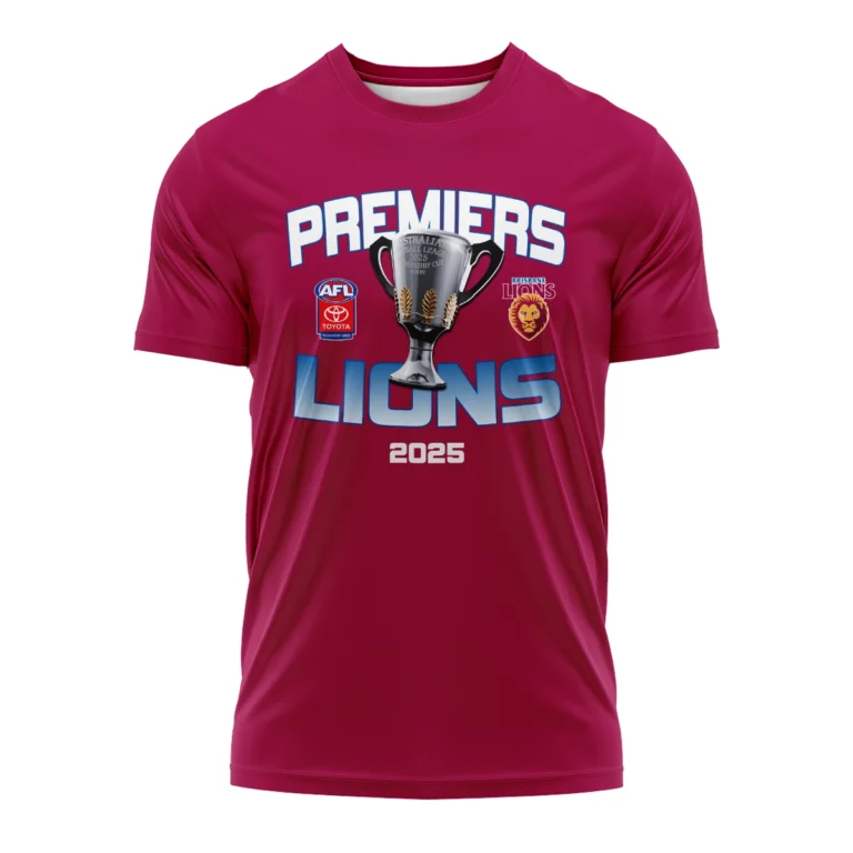 AFL Brisbane Lions Premier T-shirt HOAFL270925CP05BL