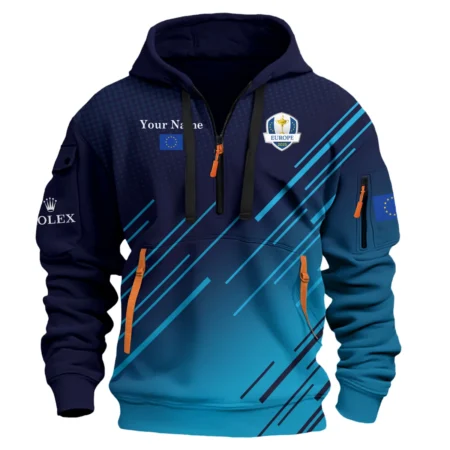 Special Release Europe Ryder Cup Rolex Exclusive Logo Hoodie Half Zipper HORD100925A02ROXHDF