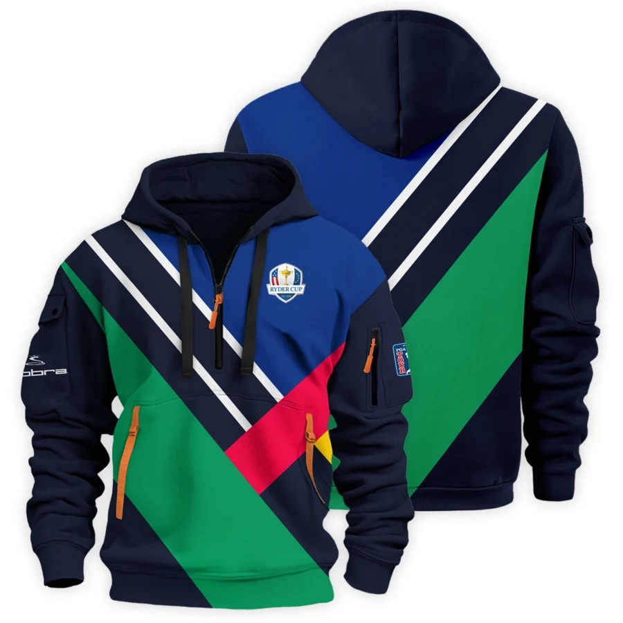 Special Release Ryder Cup Cobra Golf Hoodie Half Zipper All Over Prints HORD040925A02CBHDF