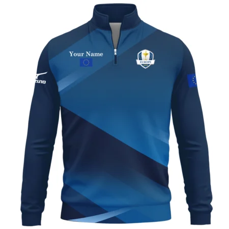 Special Release Europe Ryder Cup Mizuno Exclusive Logo Quarter-Zip Jacket HORD090925A01MIZQTZ