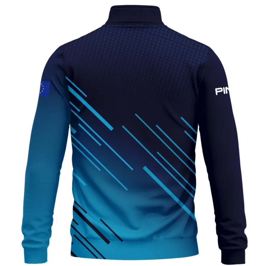 Special Release Europe Ryder Cup Ping Exclusive Logo Quarter-Zip Jacket HORD100925A02PIQTZ - Image 2