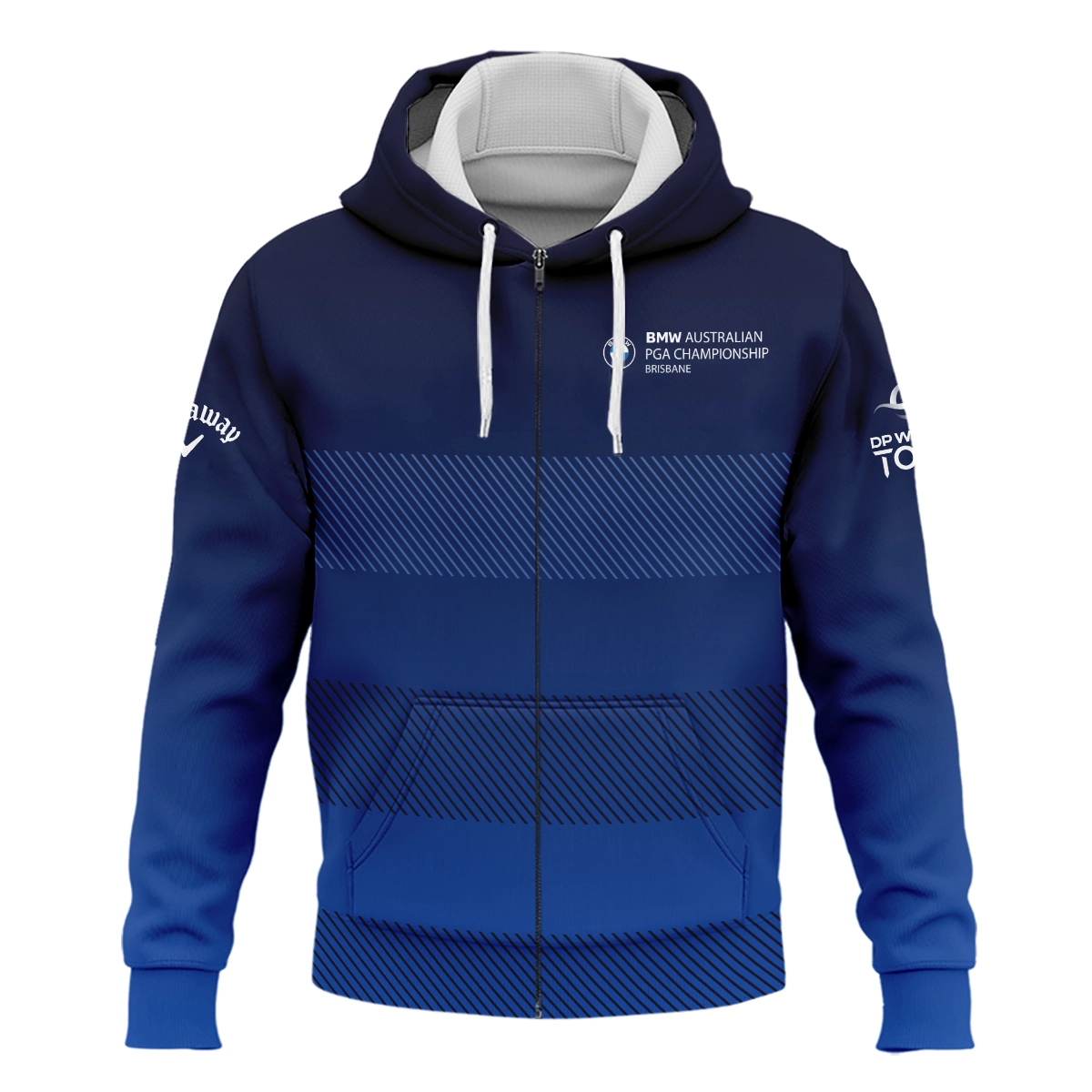 Callaway BMW Australian PGA Championship Exclusive Logo Zipper Hoodie Shirt HOBMWG211025A01CLWZHD
