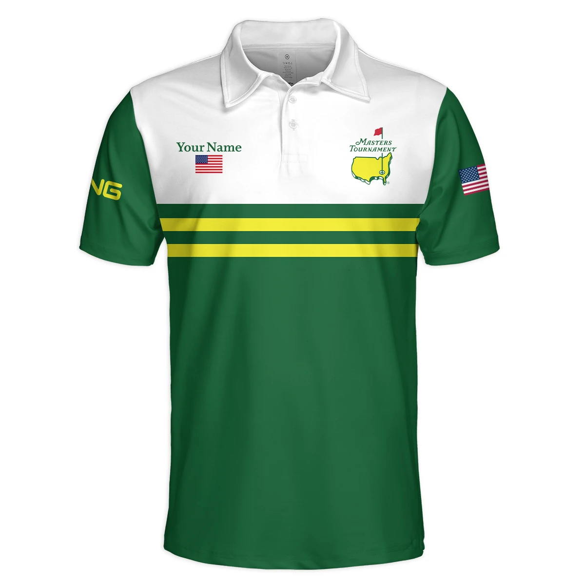 Ping Masters Tournament Exclusive Logo Polo Shirt QTMT081025AA1PI-PL