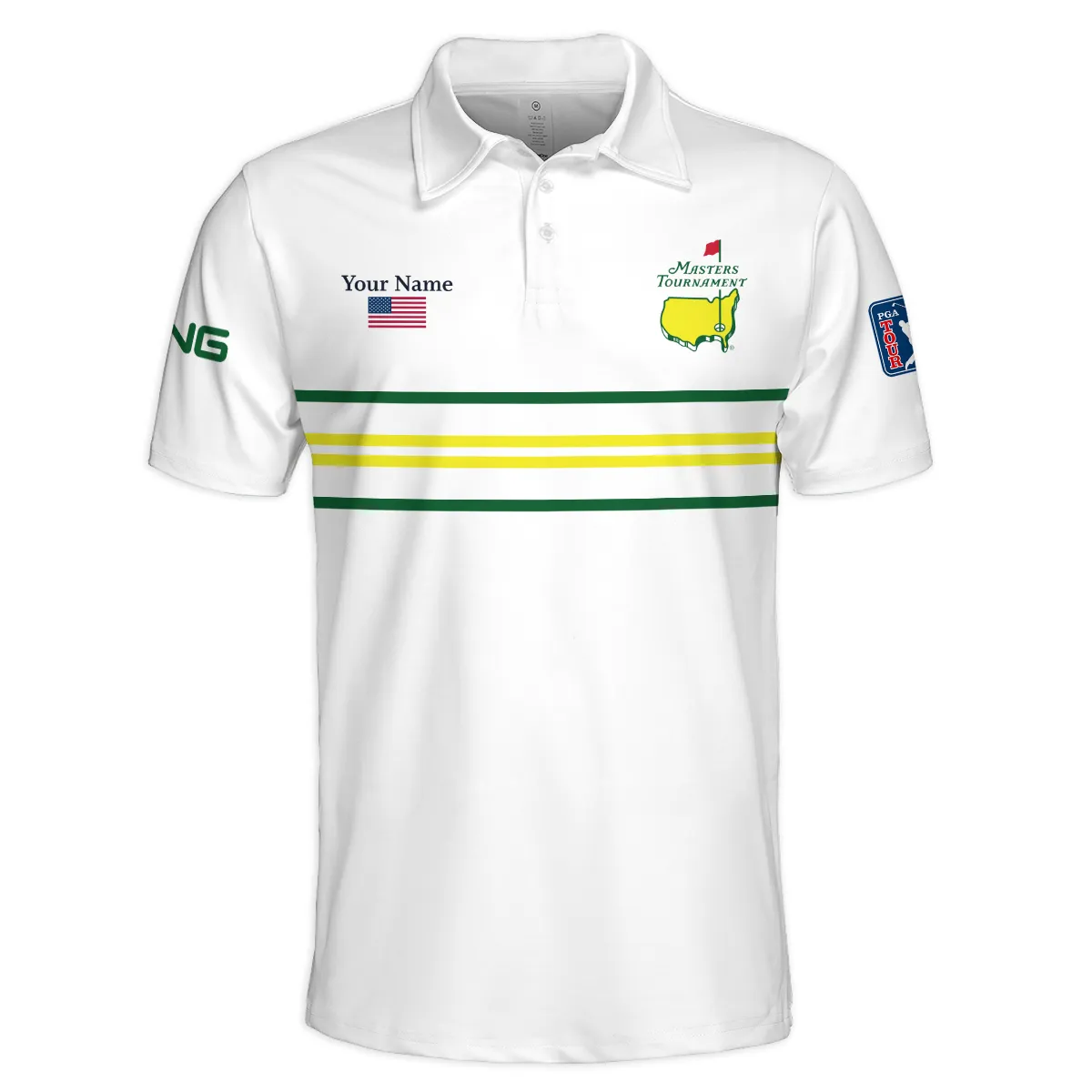 Ping Masters Tournament Polo Shirt All Over Prints QTMT161225A1PI-PL - Image 2