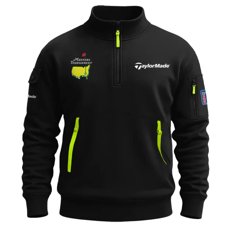 TaylorMade Masters Tournament Exclusive Logo Sweatshirt Half Zipper QTMT210825A1TM