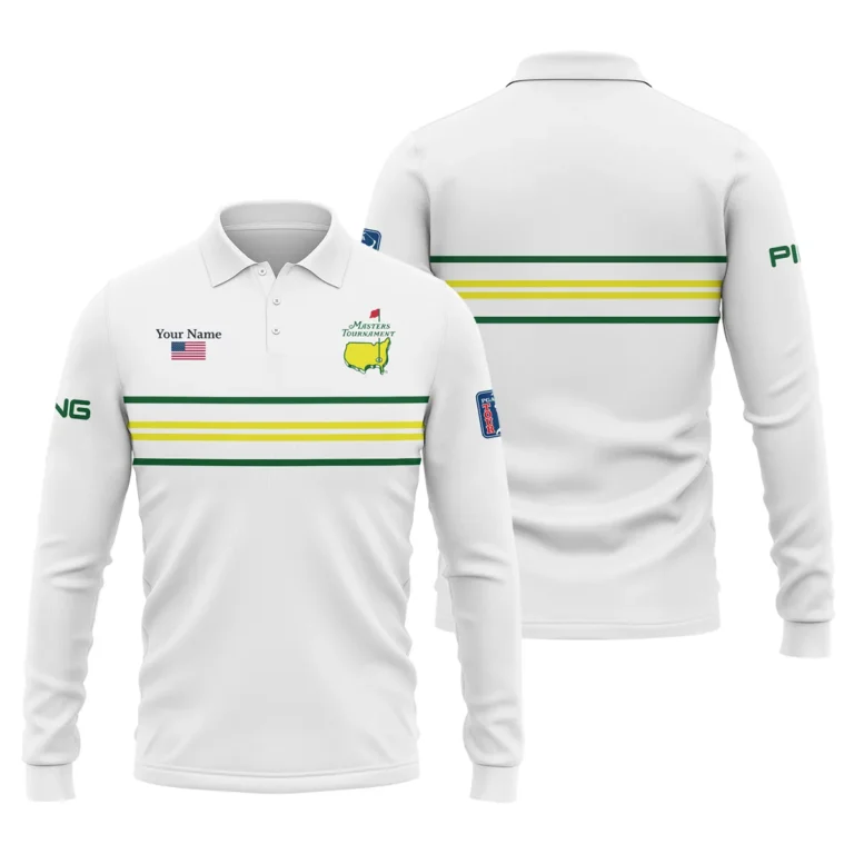 Ping Masters Tournament Long Polo Shirt All Over Prints QTMT161225A1PI-LPL
